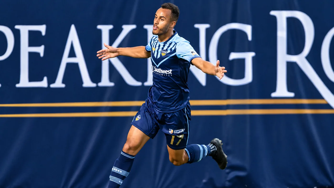 Jerome Kiesewetter celebrating a goal